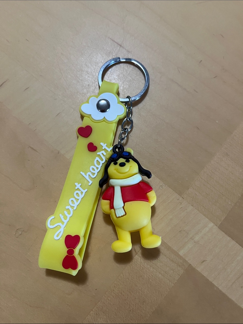 Winnie the Pooh Sweet Heart' Kids Keychain